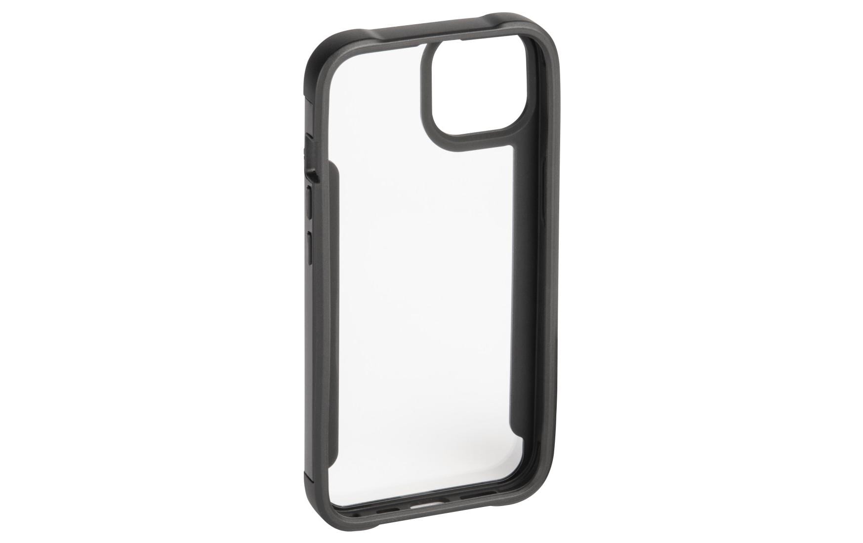 Hama Cover Metallic Frame für Apple iPhone 14 Plus, Transp/Schwarz