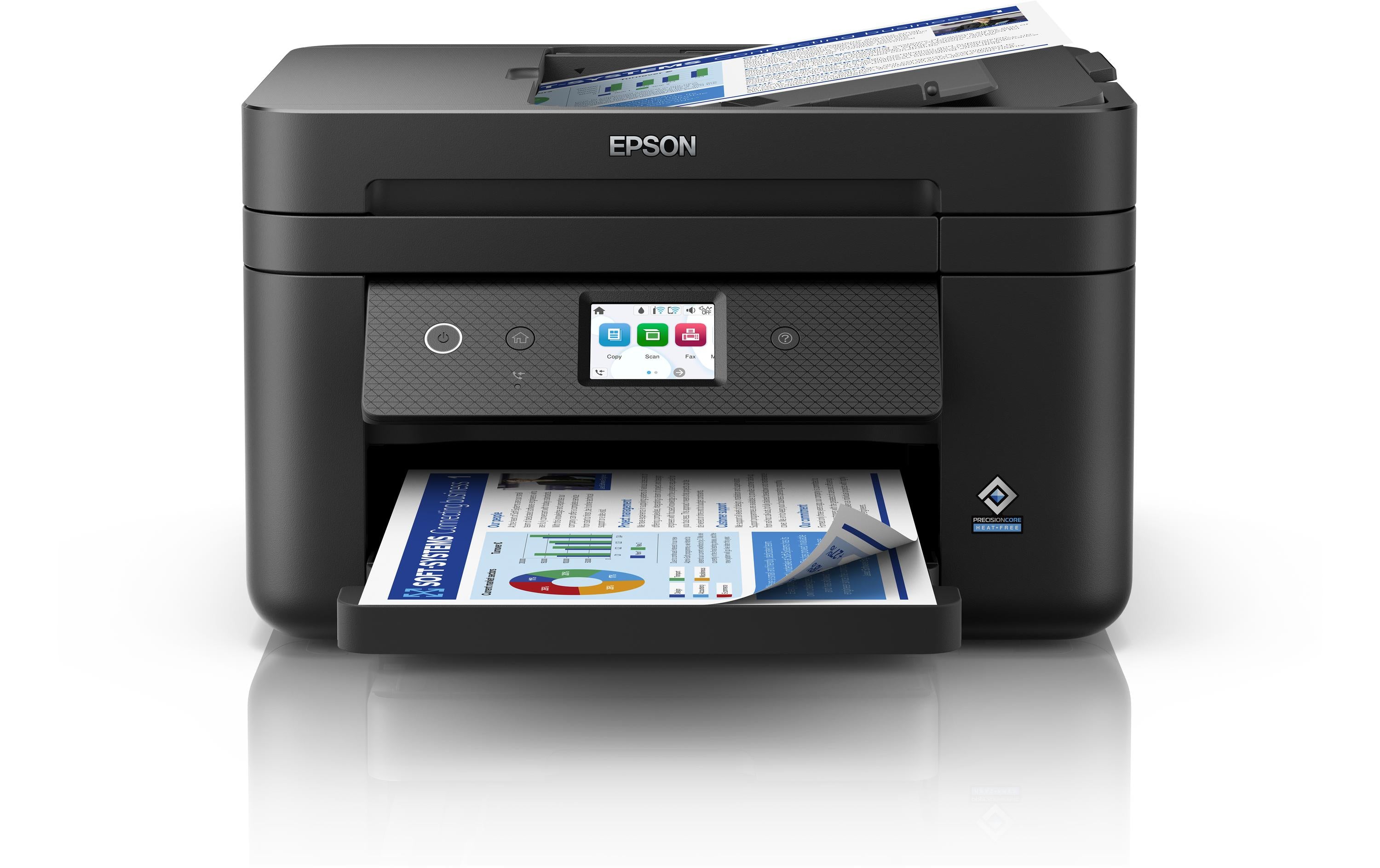 Epson Workforce WF-2960DWF schwarz 4in1, farbig, A4,Wi-Fi
