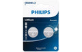 Philips Knopfzelle Lithium CR2430 2 Stück