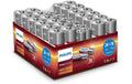 Philips Batterie Alkaline Pack, 40 Stück 1.5 V, 24x AA, 16x AAA, LR03 & LR6 Alkaline