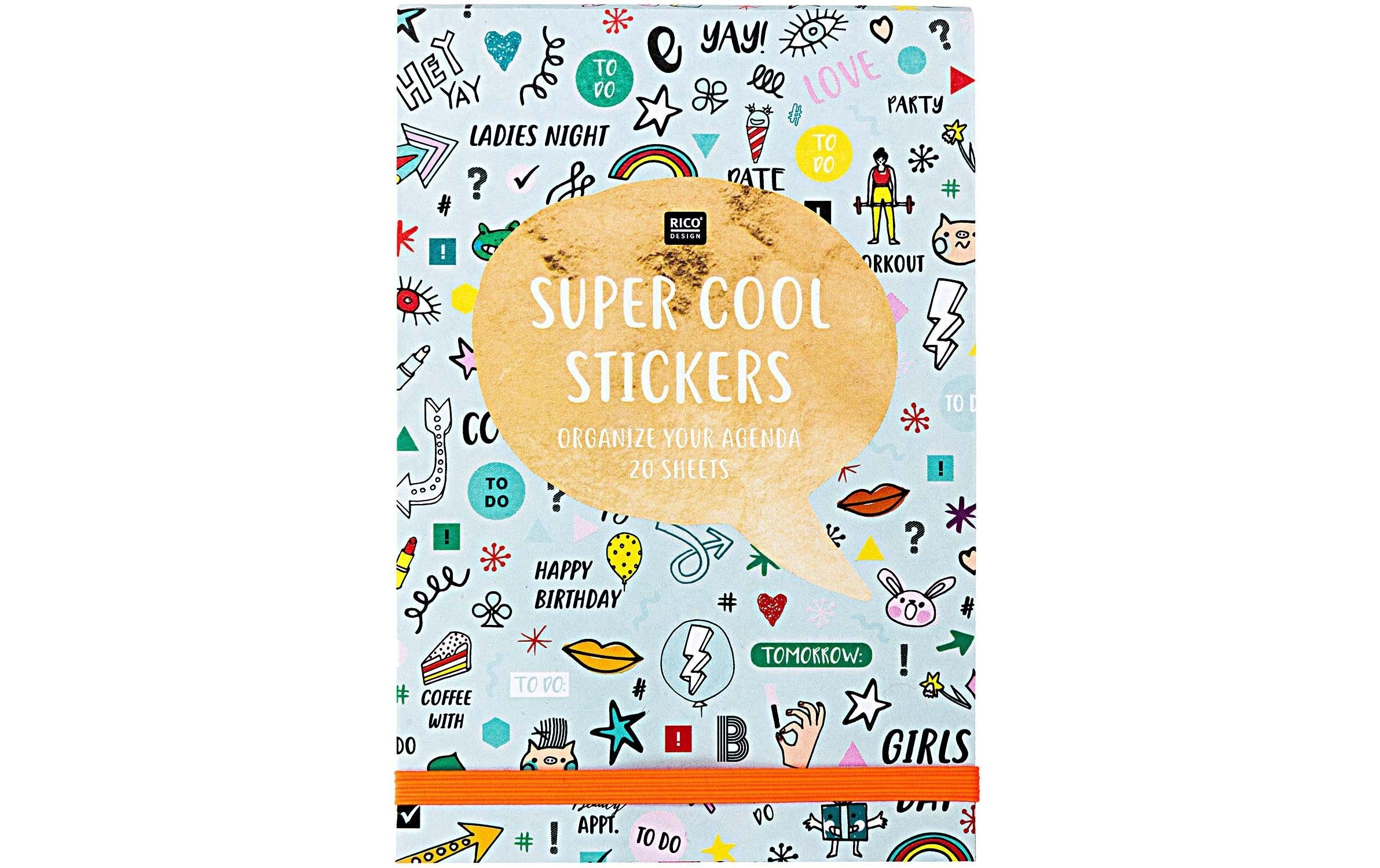 Rico Design Stickerbuch Wonderland 20 Blatt