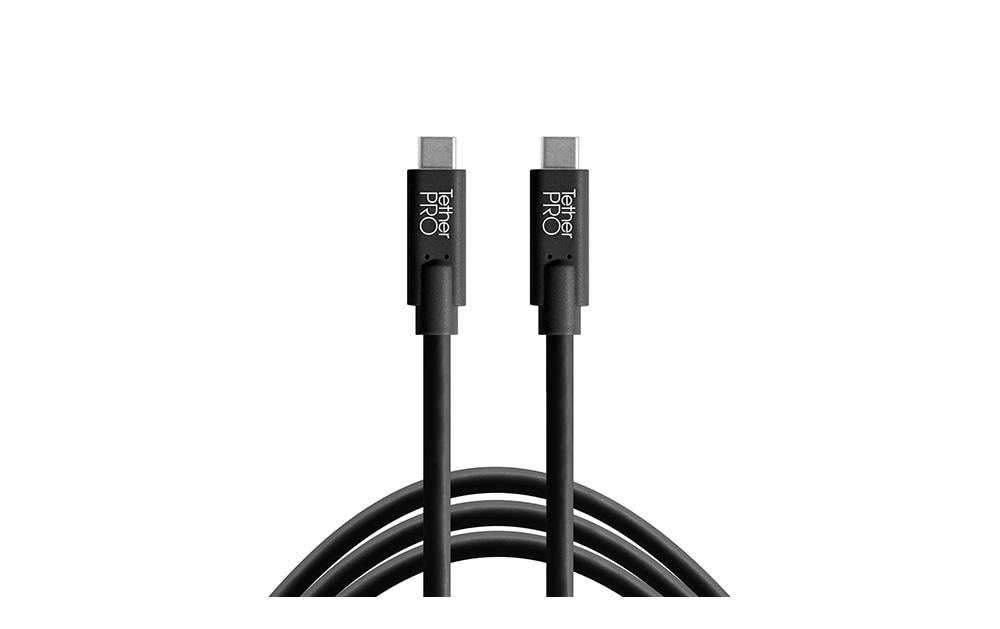 TetherPro USB-C to USB-C, 4.6m, Black Wireless Tethering System