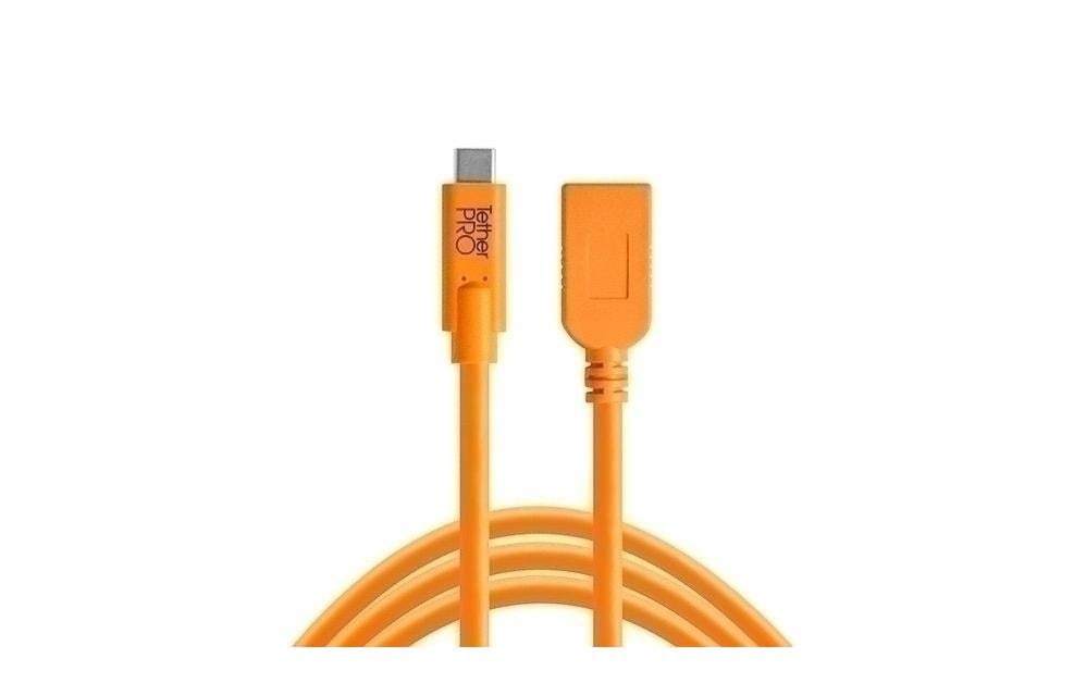 USB-C to USB Female Adapter, 4.6m, Orang Wireless Tethering System