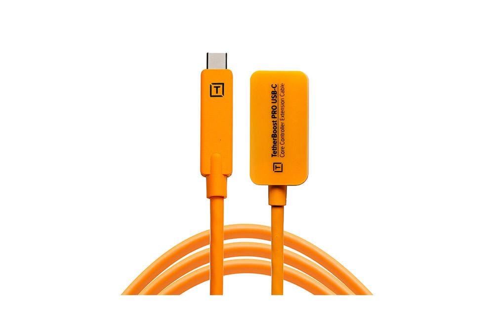 USB-C Core Contr. Extension Cable- Orang Wireless Tethering System