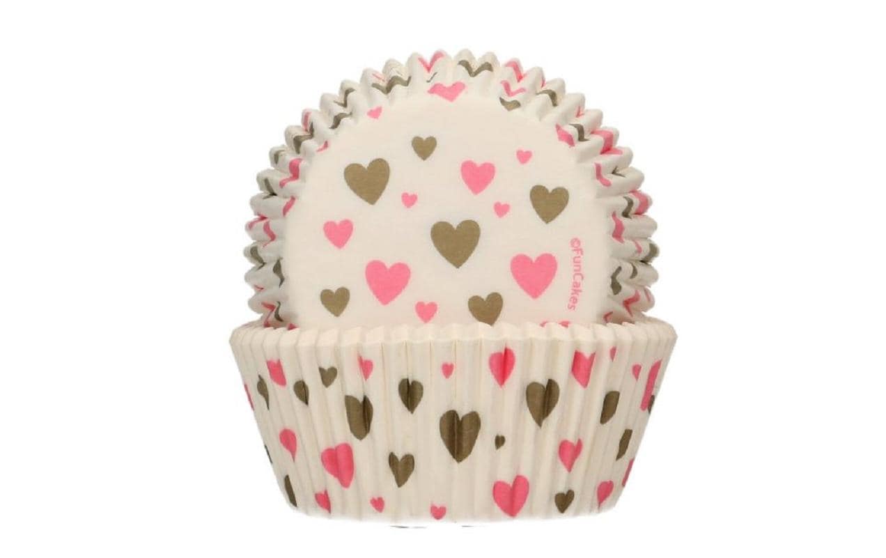 FunCakes Backförmchen Herz 48Stk.