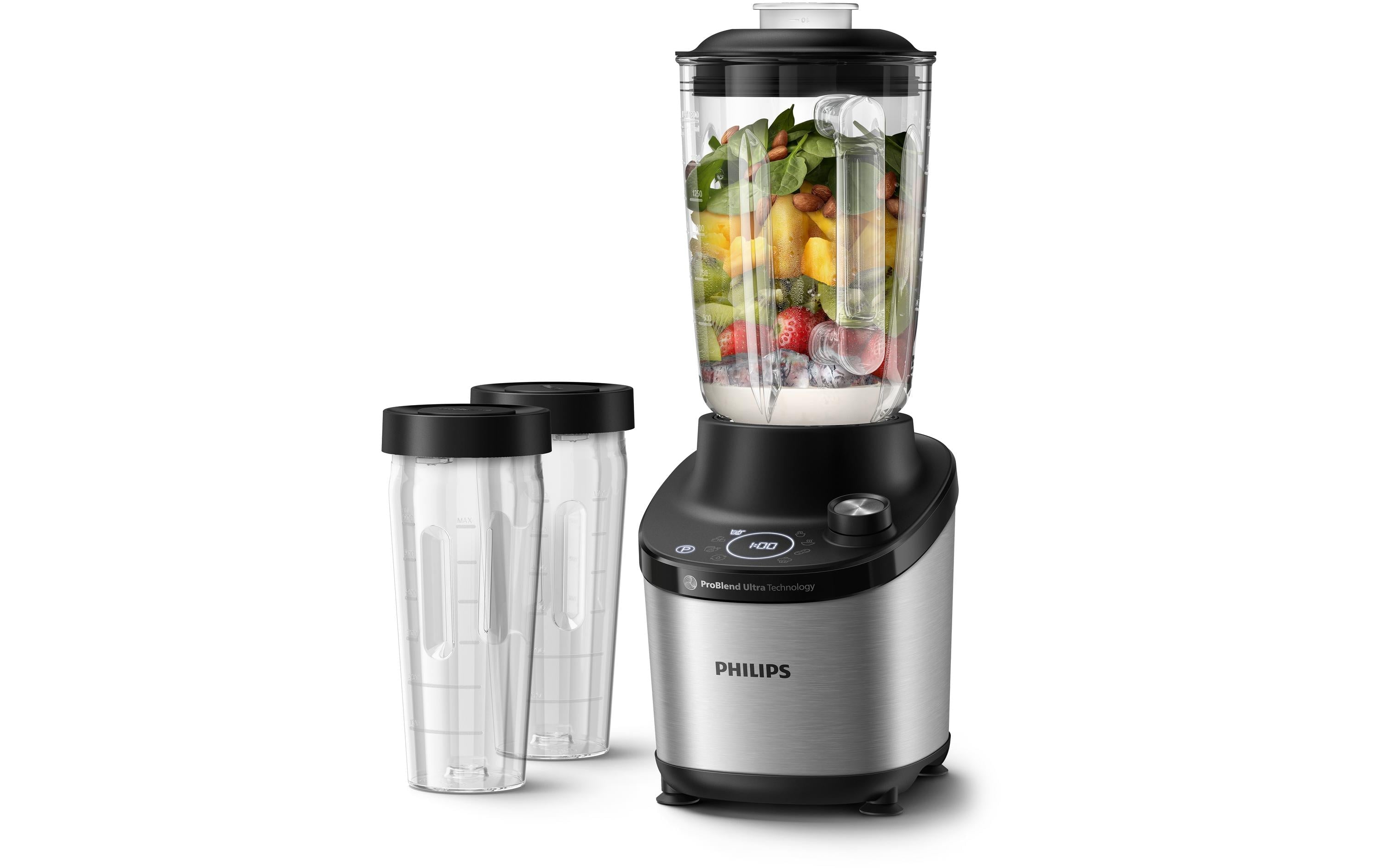 Philips Standmixer HR3760/12 1500W, 230V, 2l, Glaskrug