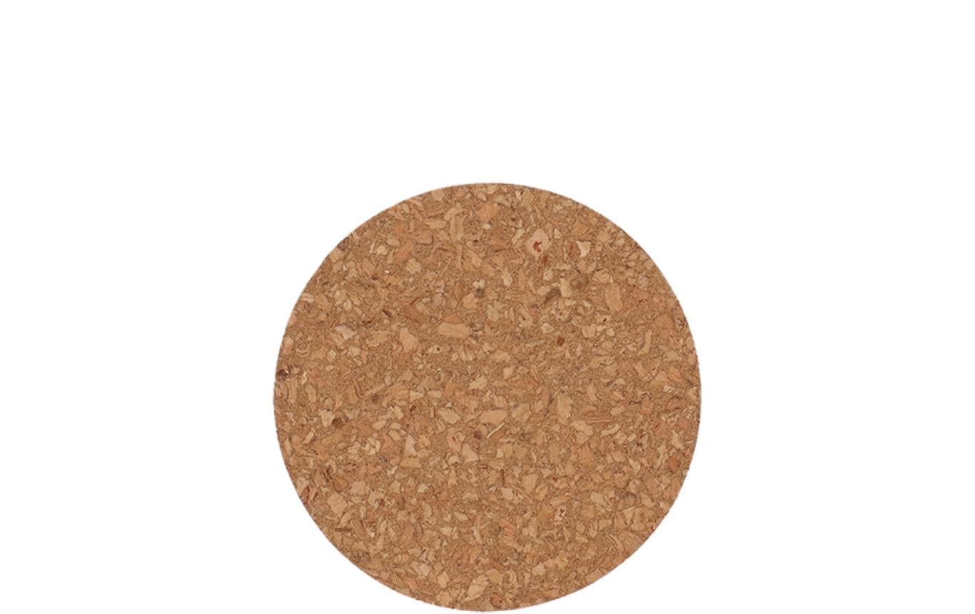 Esschert Design Korkuntersetzer, S 10x1 cm (DxH), Kork, schützt Oberfläche