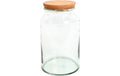 Esschert Design Terraiumflasche halboffen,M Glas, Kork, 18.5x32.5 cm (DxH)