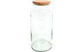 Esschert Design Terraiumflasche halboffen,L Glas, Kork, 18.5x41.3 cm (DxH)