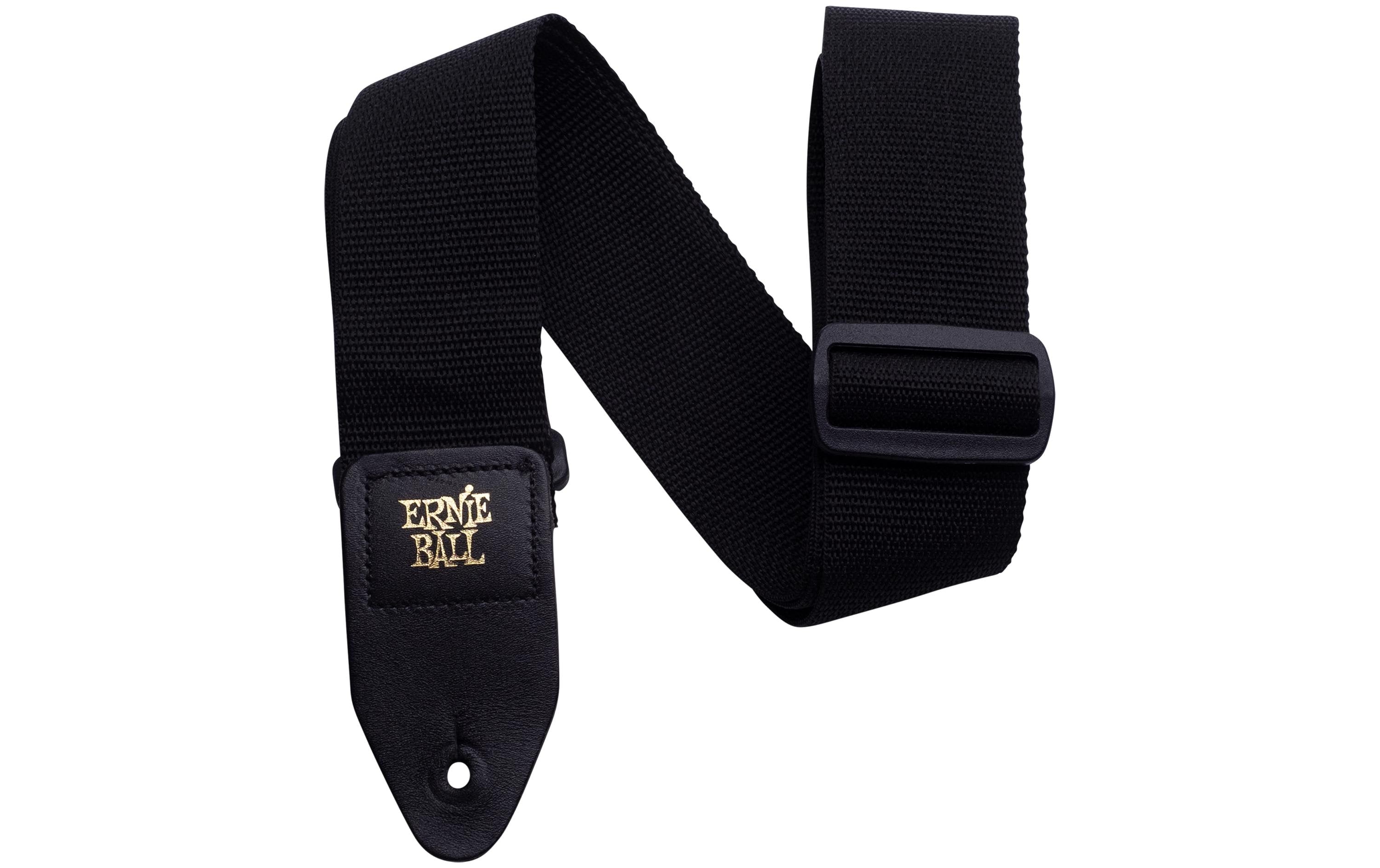 Ernie Ball 4037 Polypro Gitarrengurt, schwarz