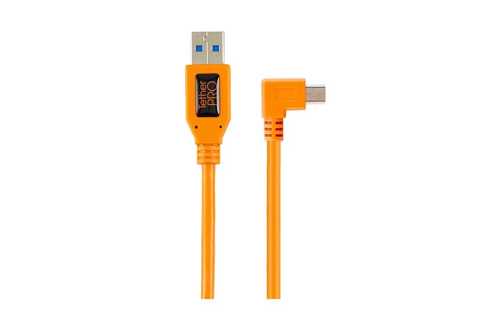 USB 2.0 to Mini-B 5-pin Right,50cm,Orang Wireless Tethering System