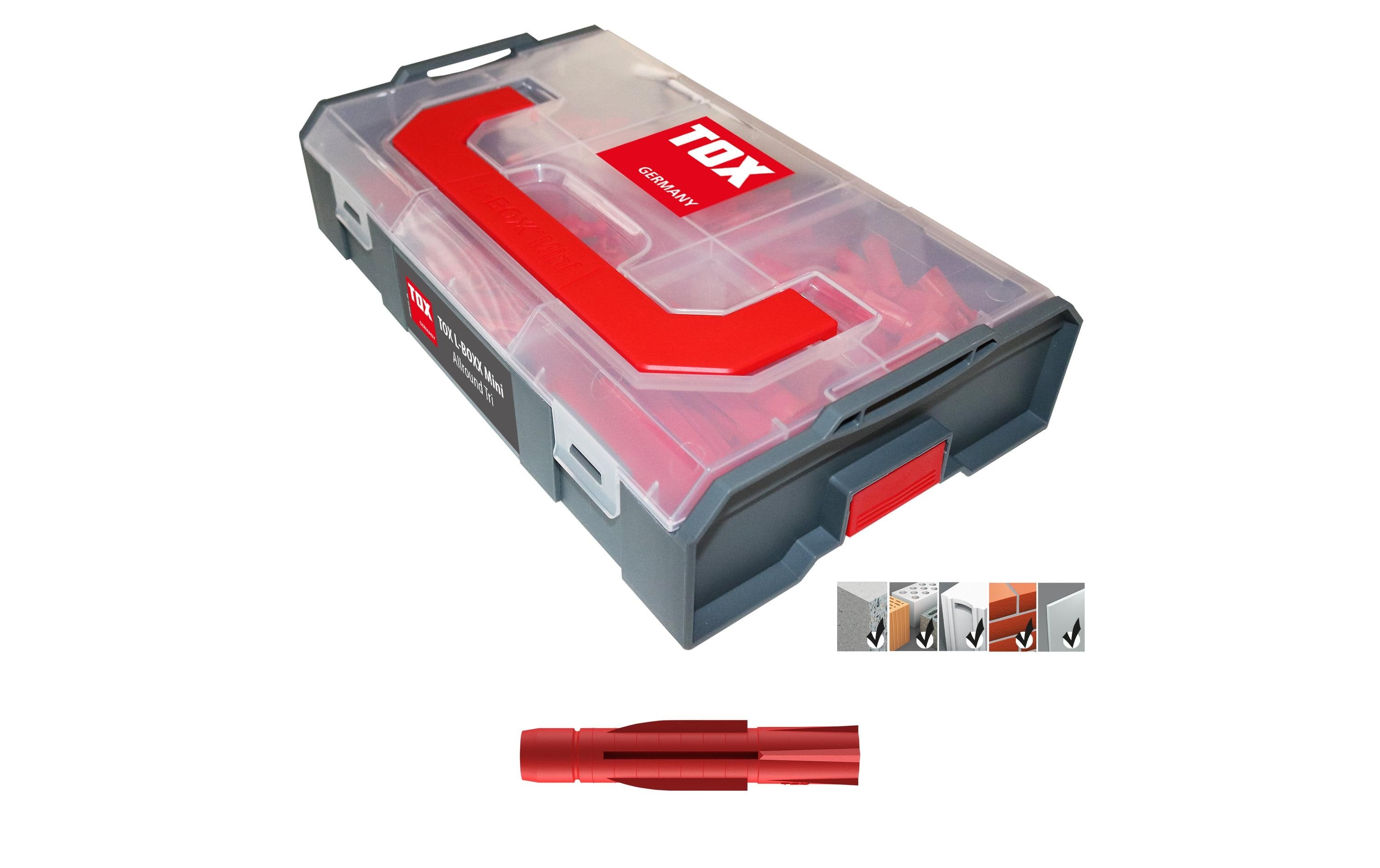 TOX L-Boxx Mini Allround Tri Sortiment 266 tlg.