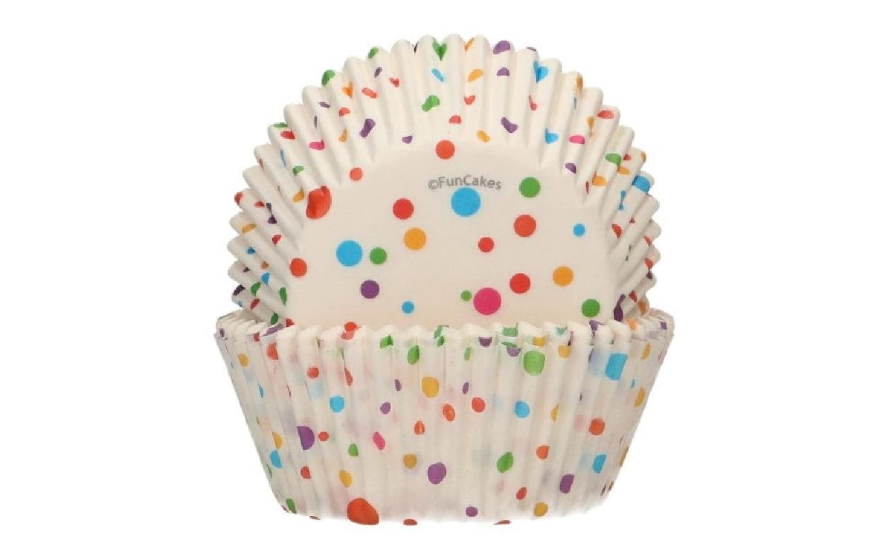 FunCakes Backförmchen Konfetti 48Stk.