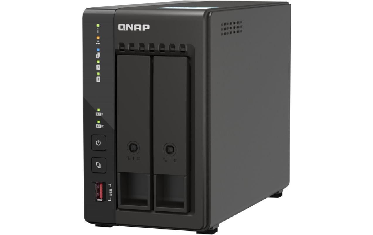 QNAP NAS TS-253E-8G, 2-bay Celeron J6412 4 Core, 8GB RAM