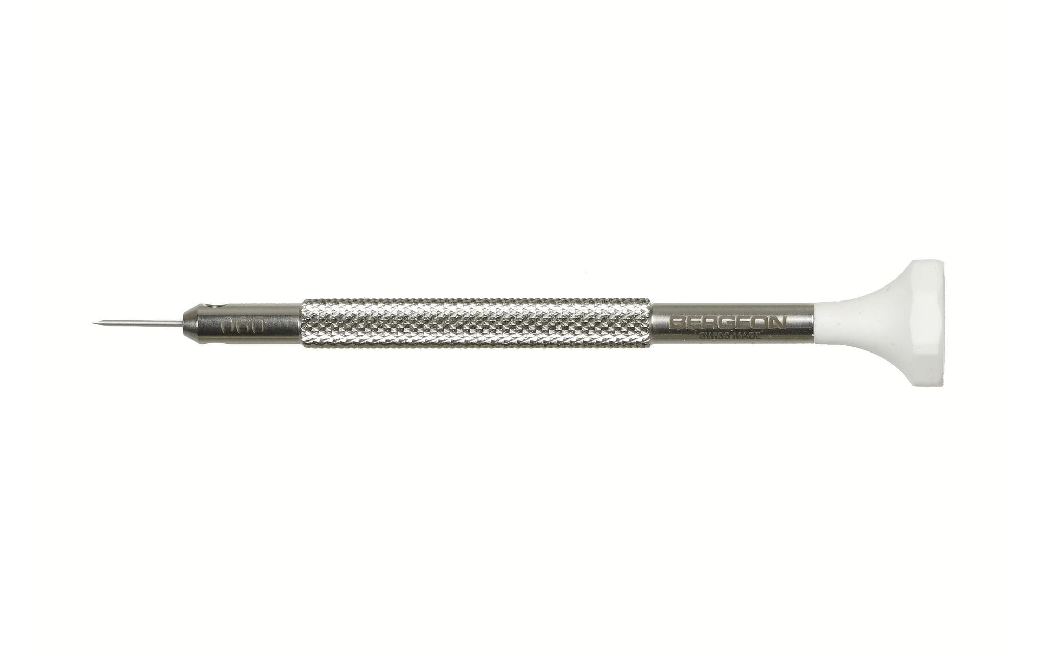 Bergeon Schraubenzieher Edelstahl Klinge 0.6mm