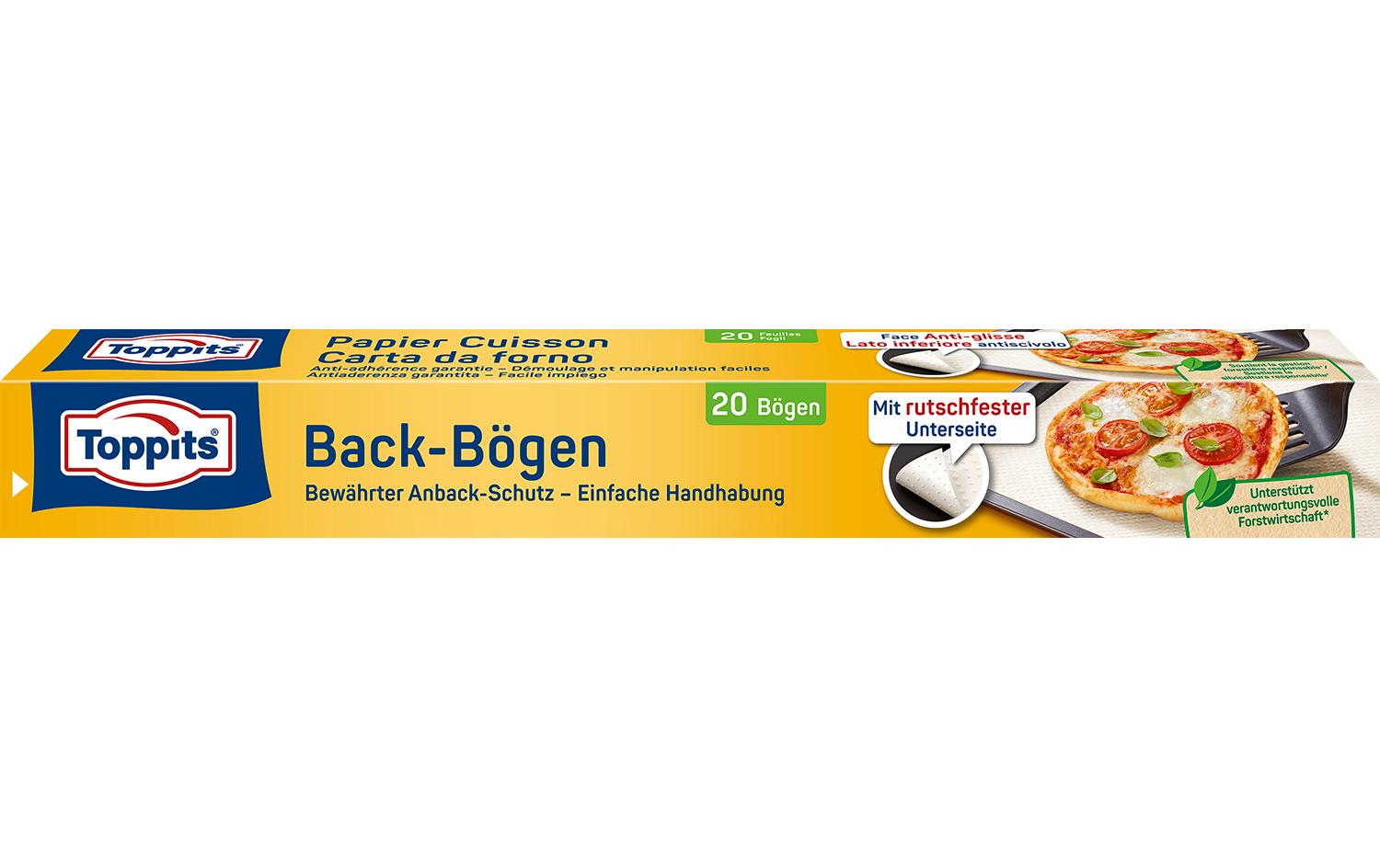 Toppits Back-Bögen 42 x 38 cm, Inhalt: 20