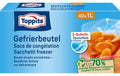Toppits Gefrierbeutel 1 Liter 19 x 20 cm, Inhalt: 40