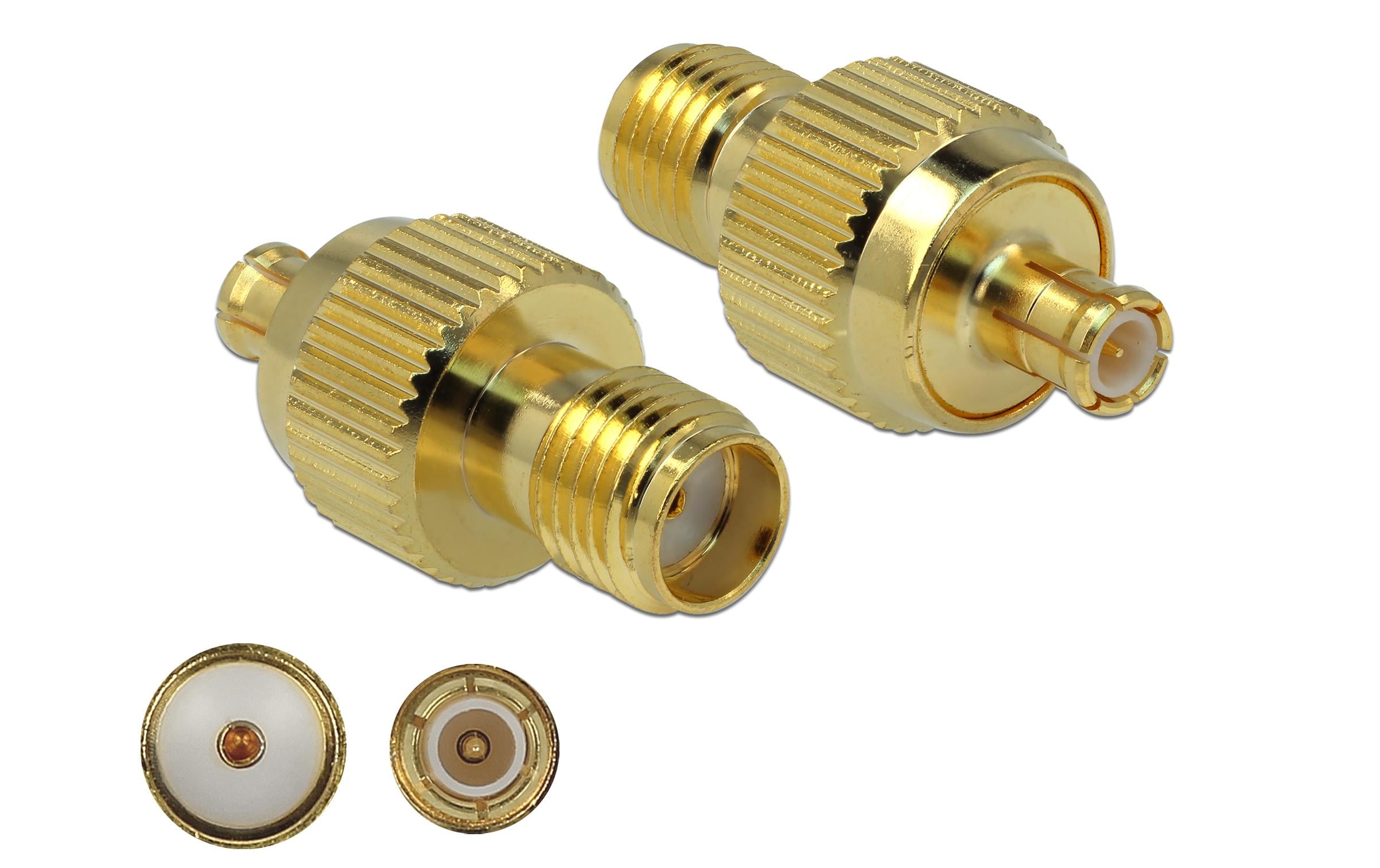 Delock Adapter SMA Buchse zu MCX Stecker 3 GHz