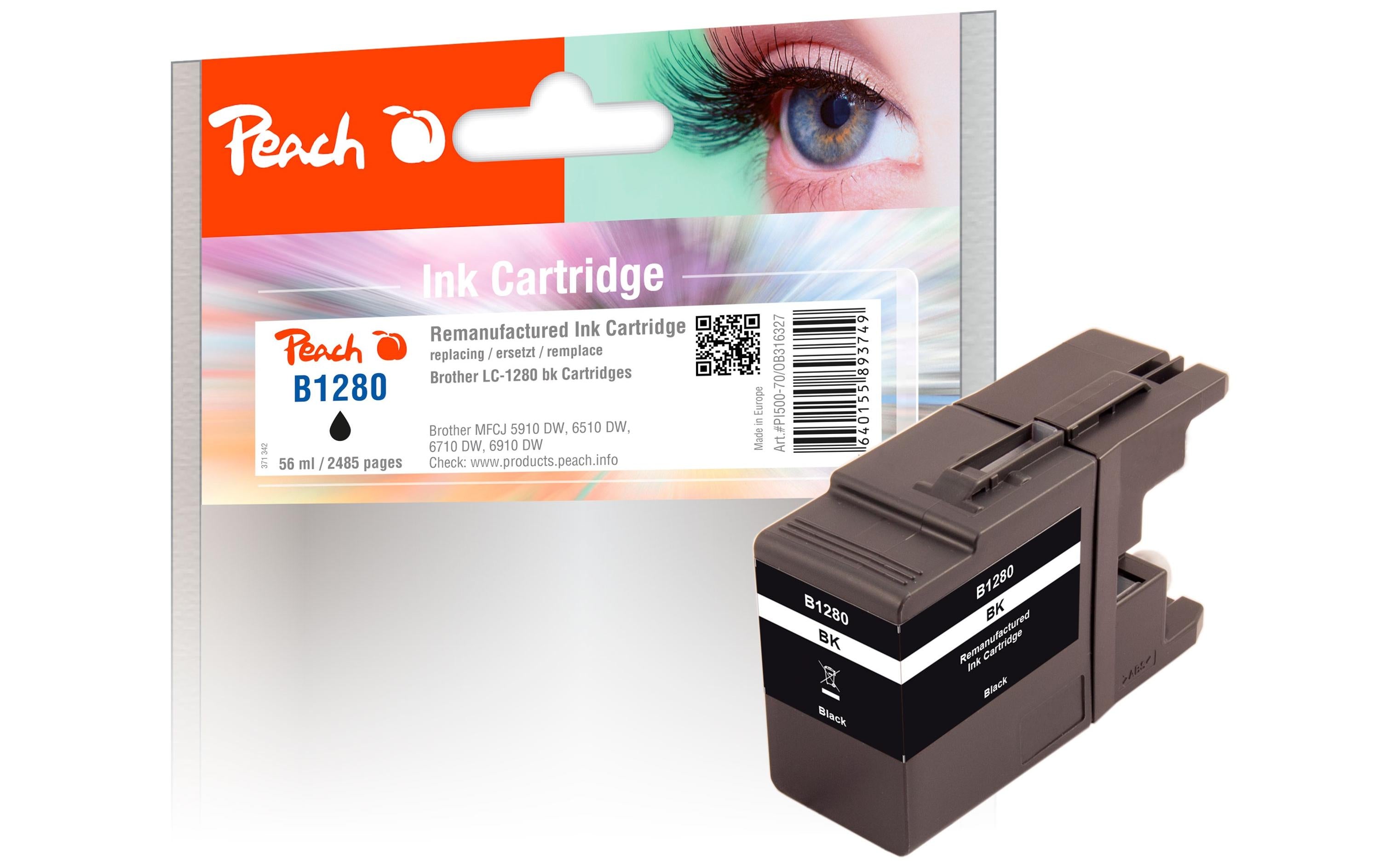Peach Brother LC-1280, bk 56 ml,2485 Seiten