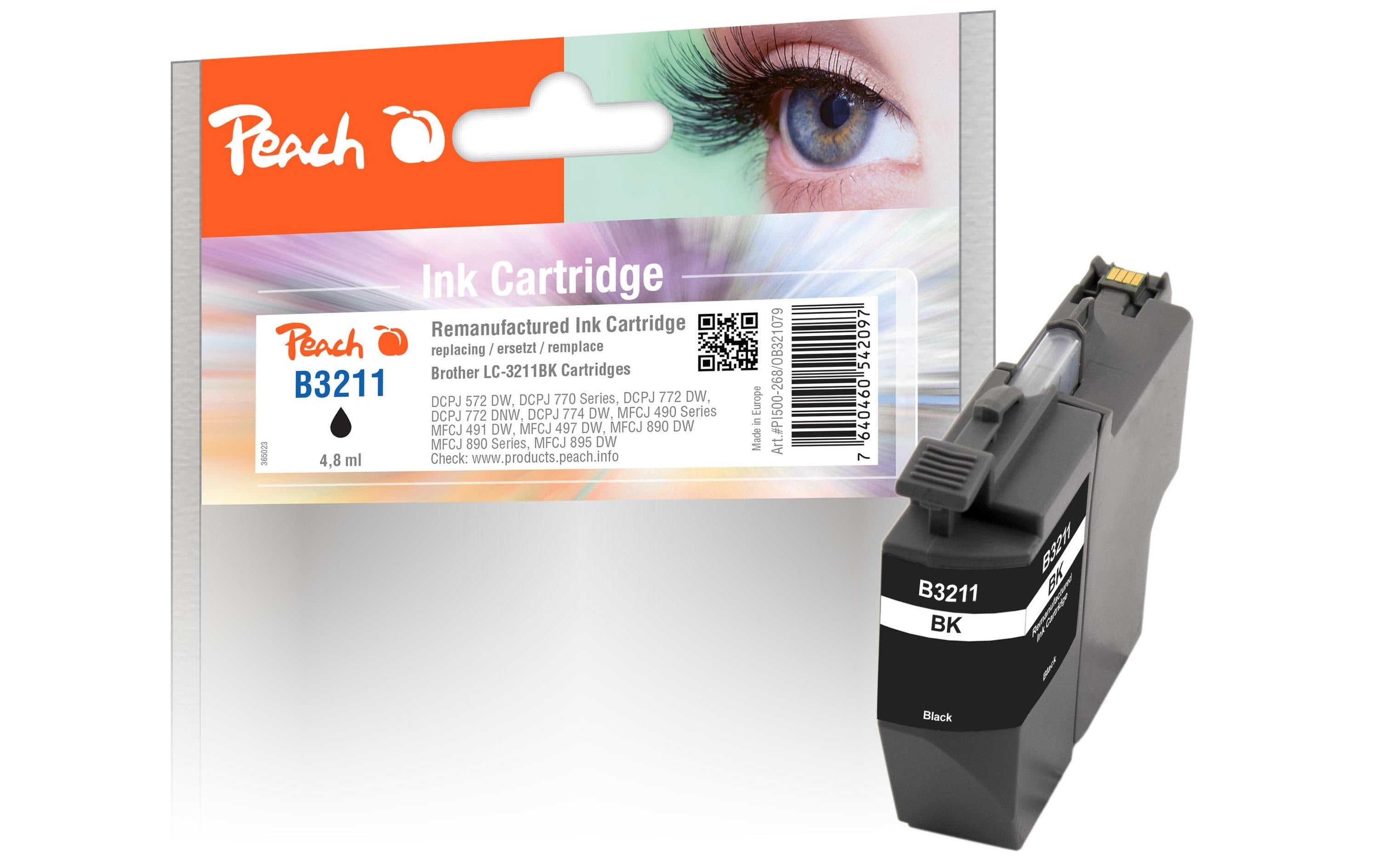 Peach Brother LC-3211, bk 4.8 ml,220 Seiten