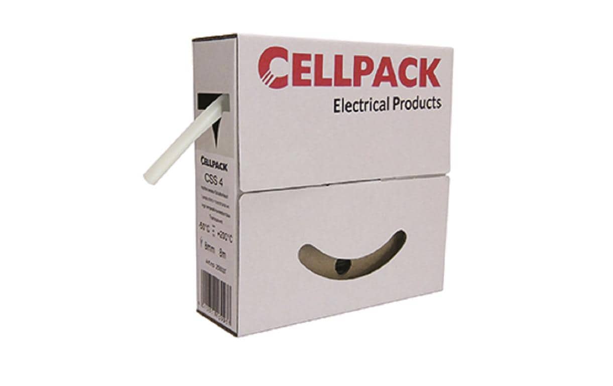 Cellpack Hochtemperatur-Schlauch 4mmx15m -60 bis 200 Grad