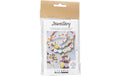 Creativ Company Mini Bastelset Schmuck Elastisches Armband und Fingerring, Anleit.