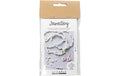 Creativ Company Mini Bastelset Schmuck Elastisches Armband und Ohrring, Anleitung
