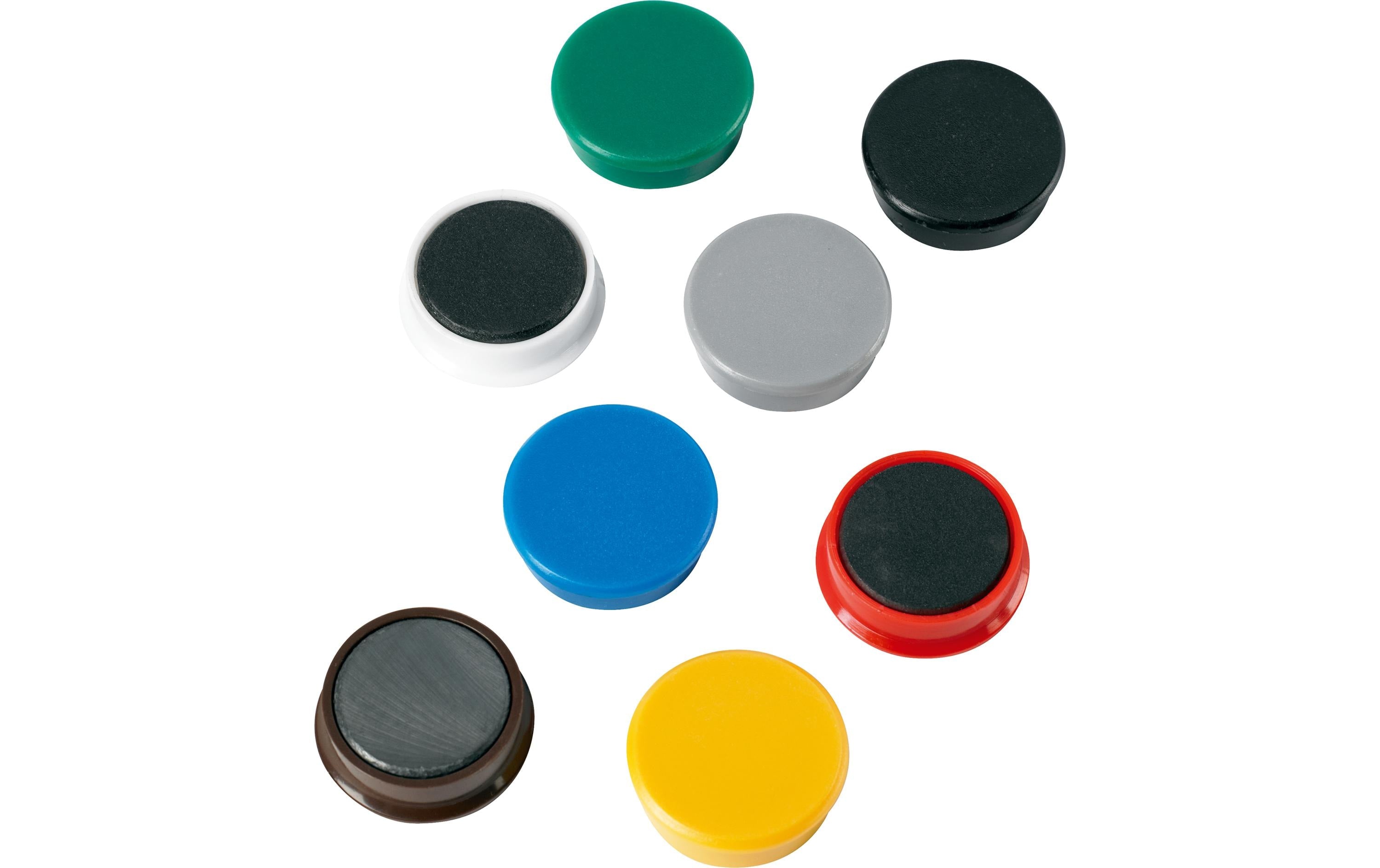 Alco Kraftmagnete 10 Stück 38 mm, farbig sortiert