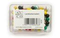 Alco Landkartennadeln farbig, 100 Stk
