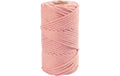 Creativ Company Macramé Kordel Rosa 4mm, 330g, 55m
