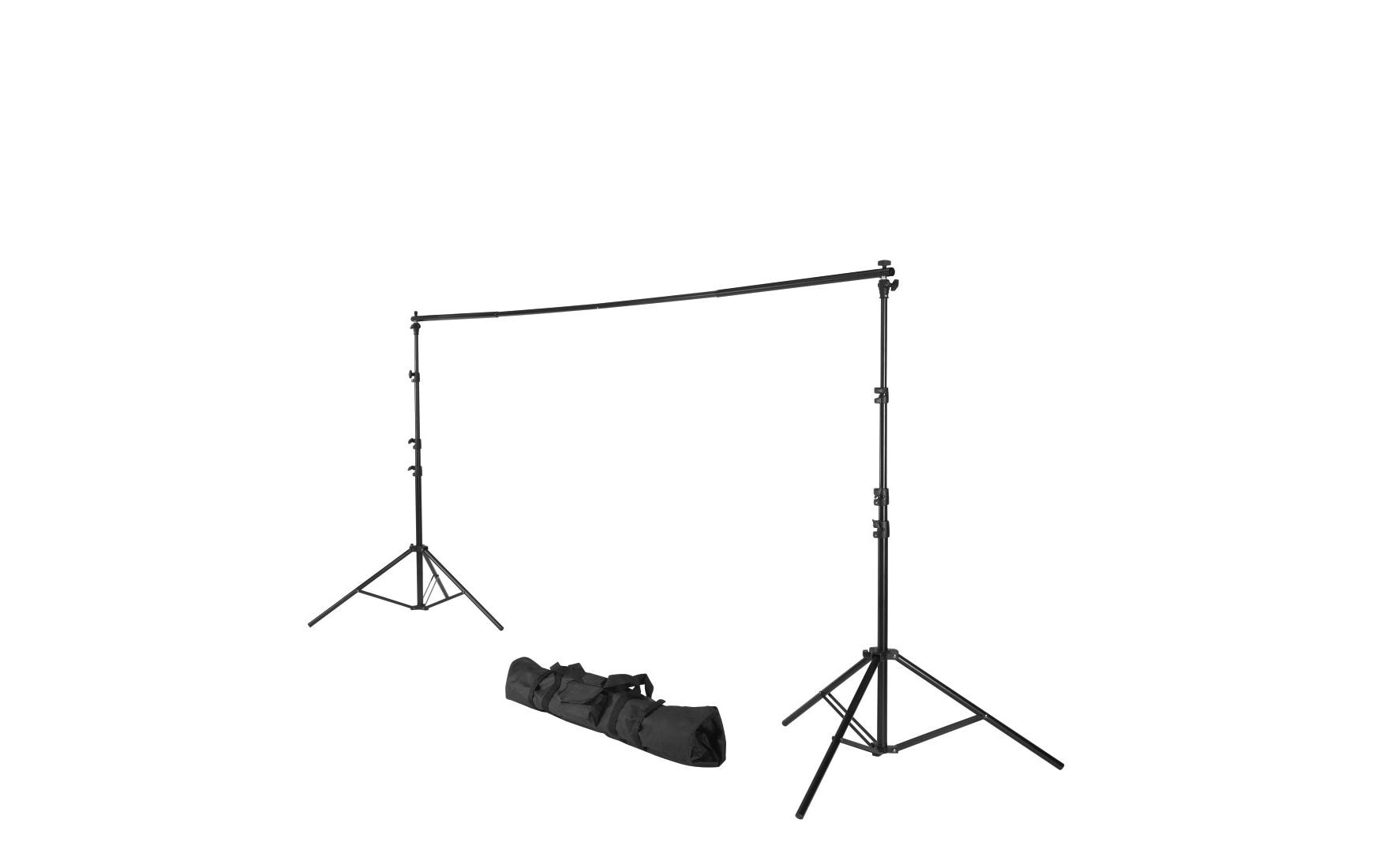 Foto-Hintergrundsystem, 158-295 cm für Studio und unterwegs