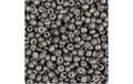 Creativ Company Rocailles Glasperlen grau, 25 g, D: 3 mm, L: 0.6-1.0 mm
