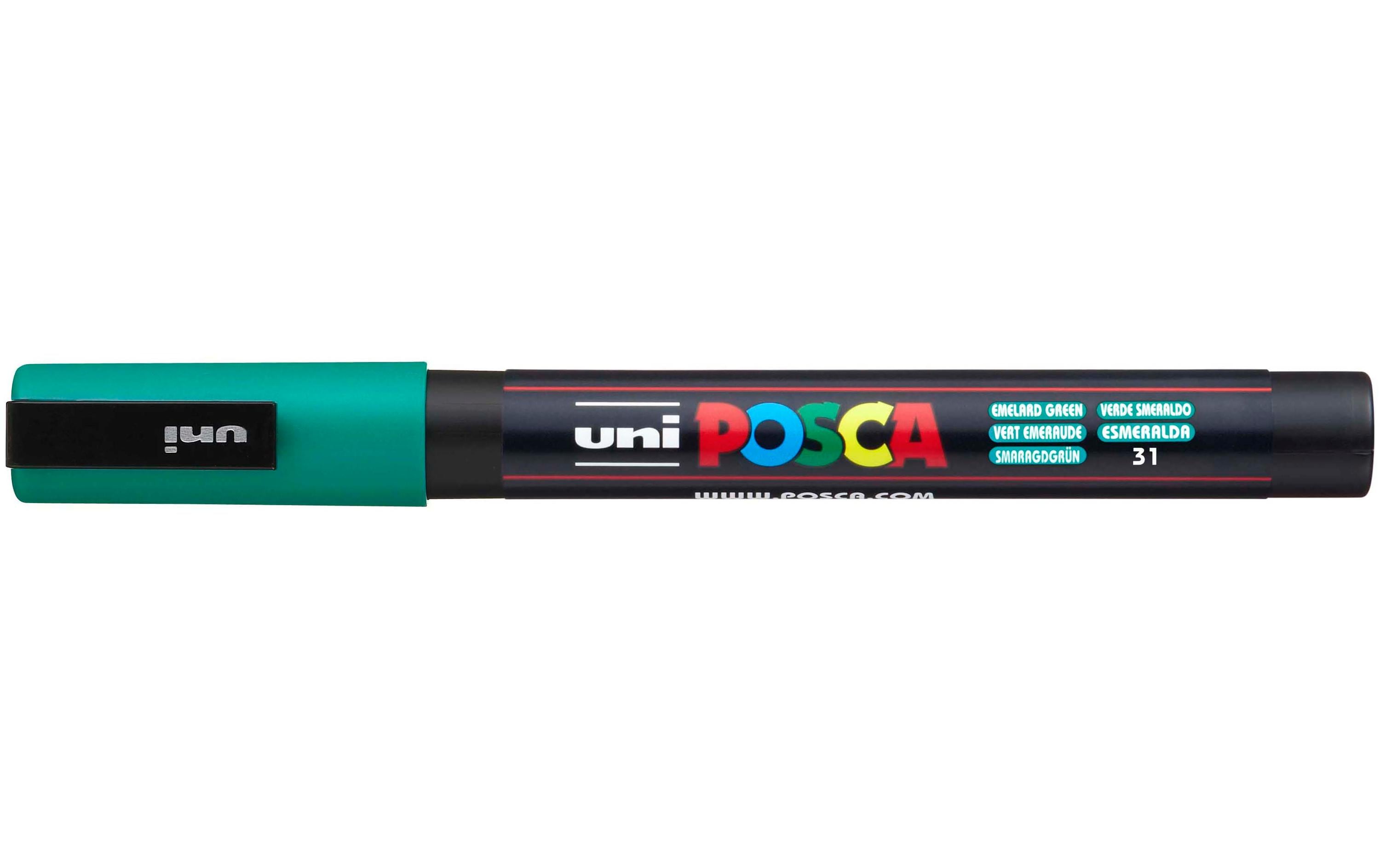 Uni POSCA Marker PC3M Rundspitze 0.9-1.3 mm smaragdgrün