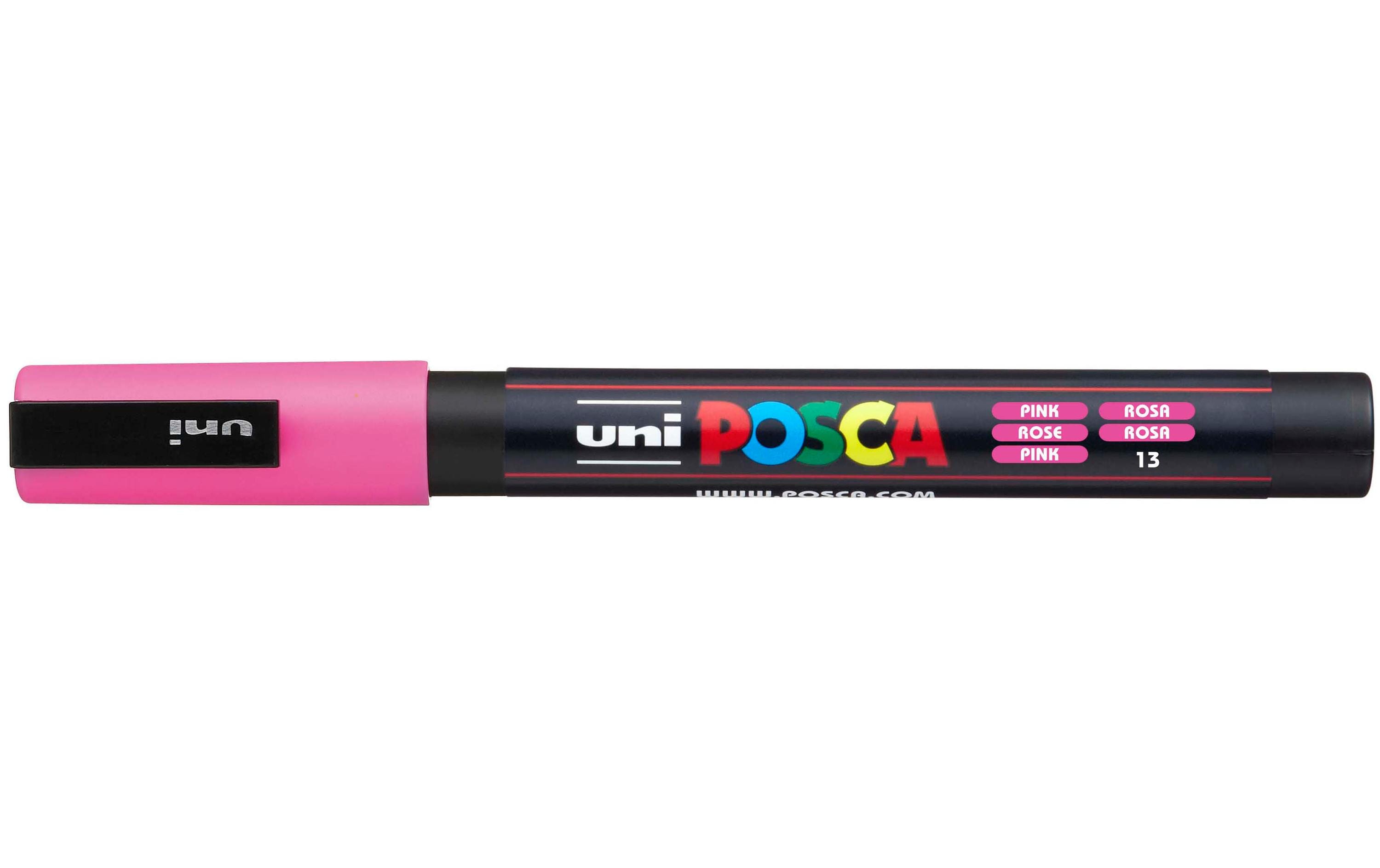Uni POSCA Marker PC3M Rundspitze 0.9-1.3 mm rosa