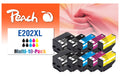 Peach Epson No. 202XL,Multi-10-Pack 2x13, 8x8.5 ml