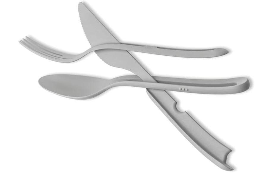 Besteck-Set TRICKY grau