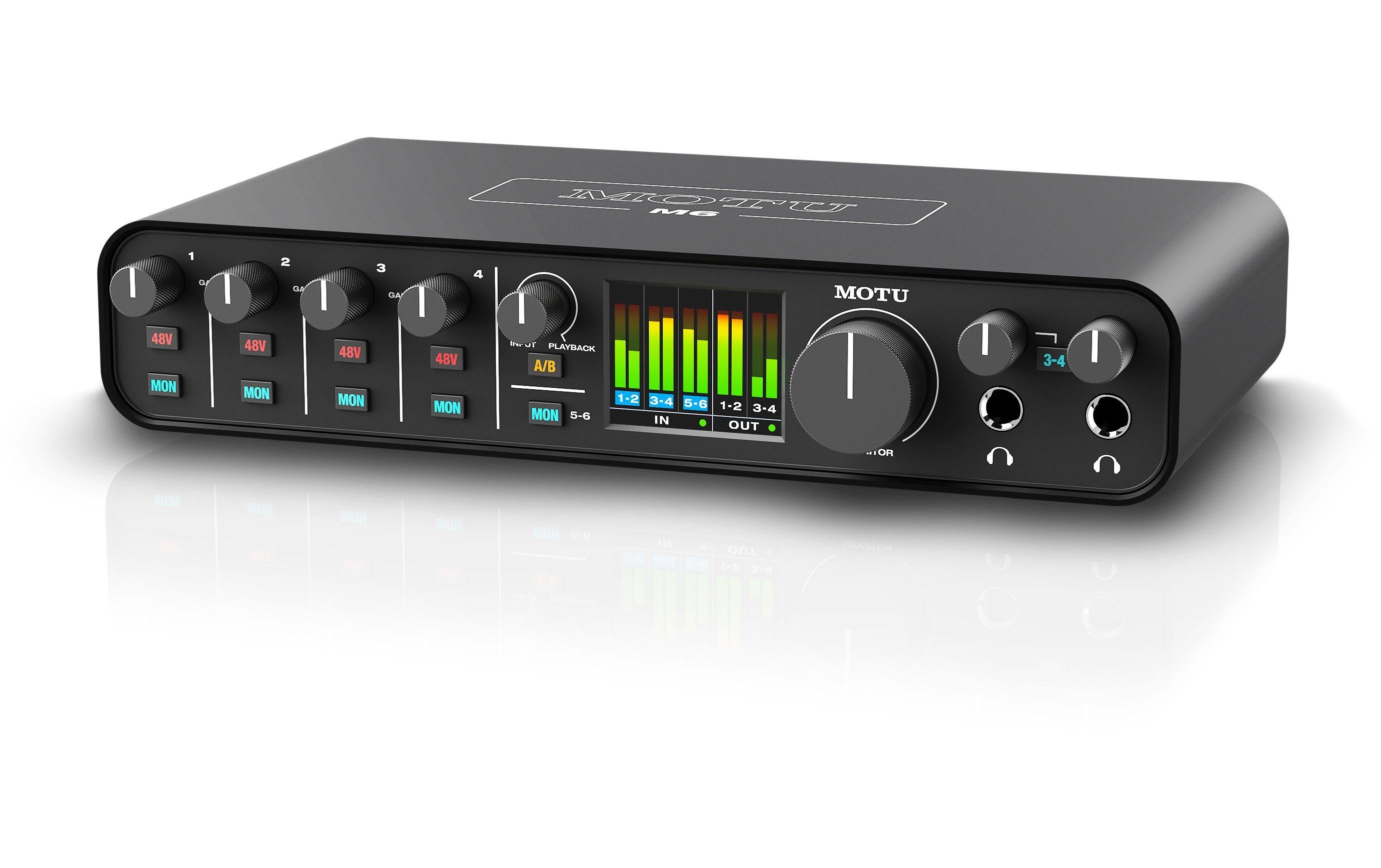 Motu M6 6ix4 USB-C Audiointerface