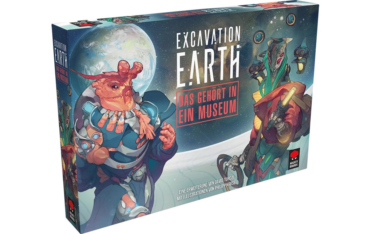 EXCAVATION EARTH DAS GEHORT IN EIN MUSEUM