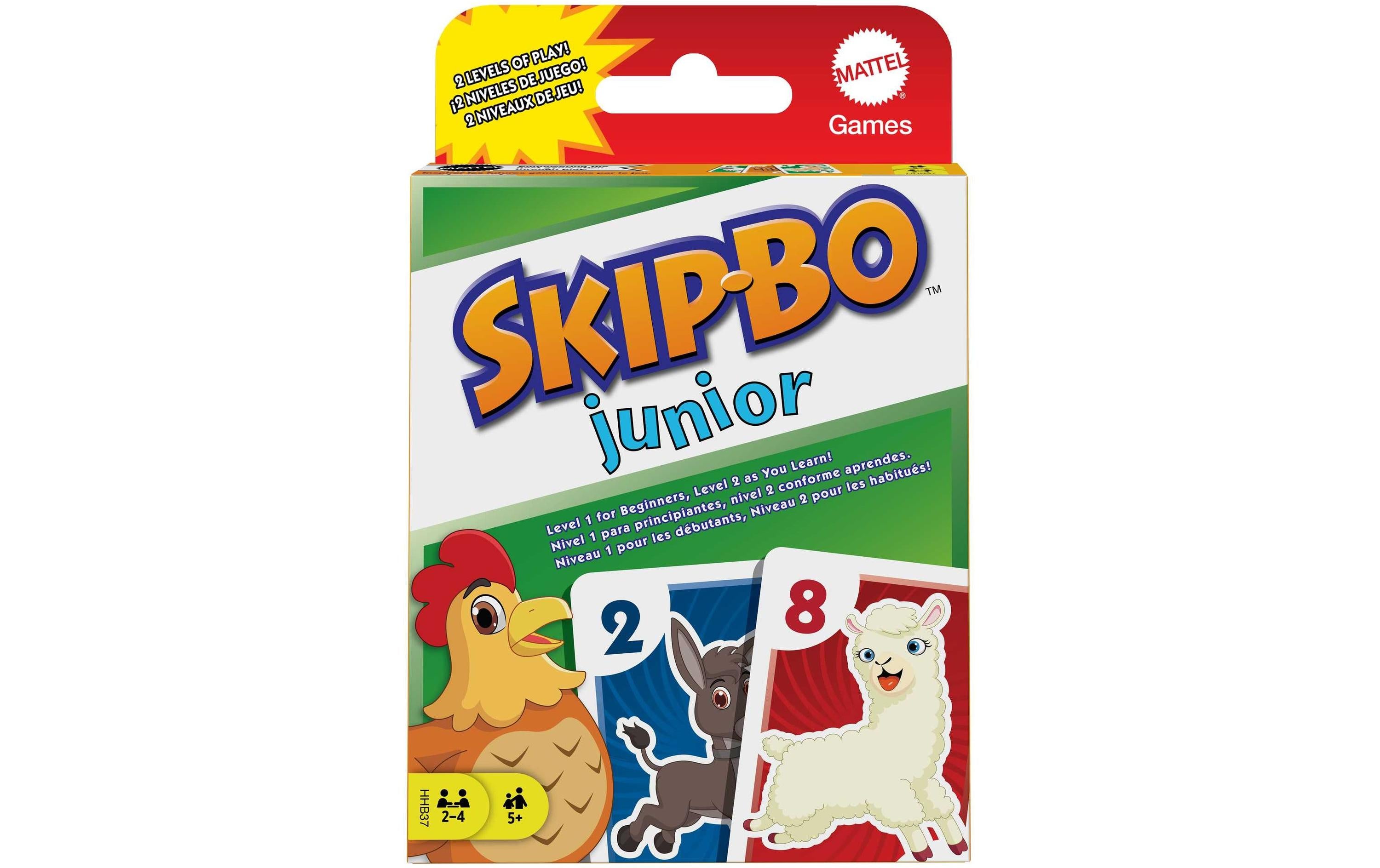 Skip-Bo Junior Alter: ab 7  Jahren