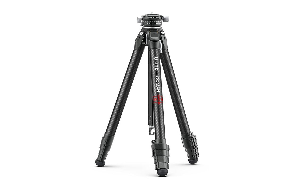 Ulanzi Coman Tripod aus Kohlefaser mit Schnellverbinderplatte