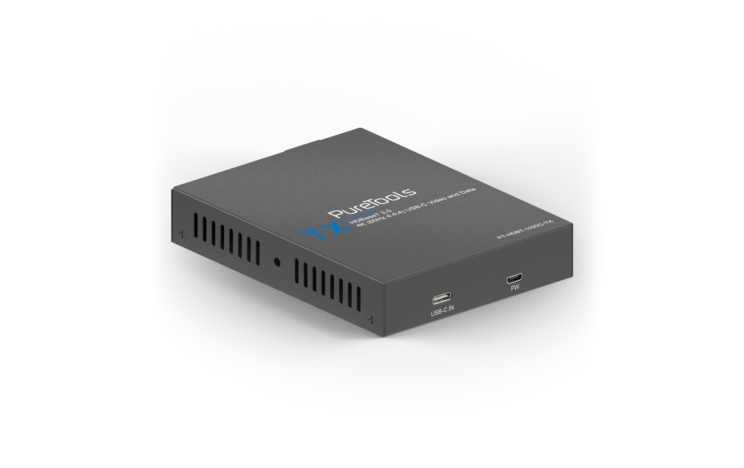 PureTools PT-HDBT-1020C-TX HDBaseT Transmitter, USB-C, HDBaseT 3.0, 4K
