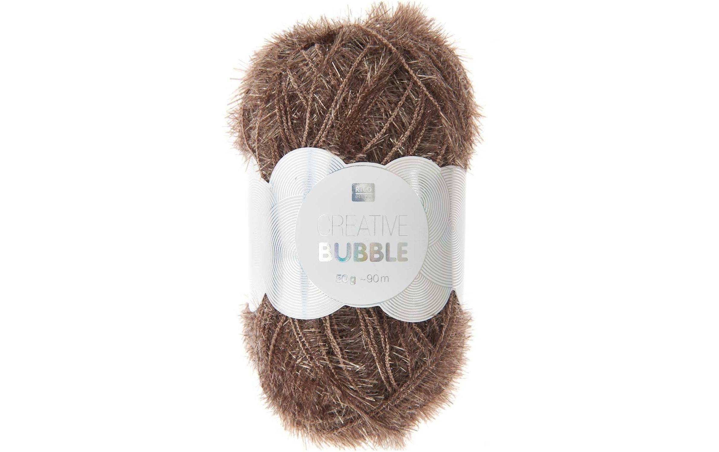 Rico Creative Bubble, nuss 50 g, 90 m, 100 % PES