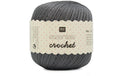 Rico Essentials Crochet, mausgrau 50 g, 280 m, 100 % CO