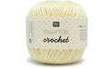 Rico Essentials Crochet, vanille 50 g, 280 m, 100 % CO