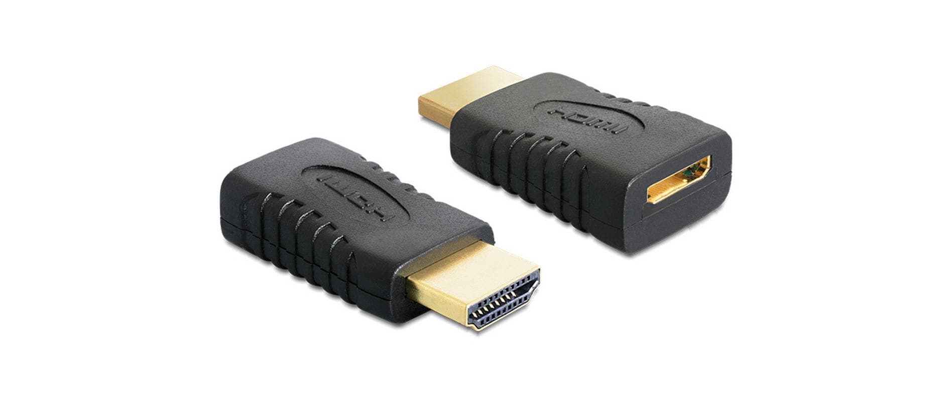 Delock Adapter High Speed HDMI-A zu HDMI-C Stecker/Buchse