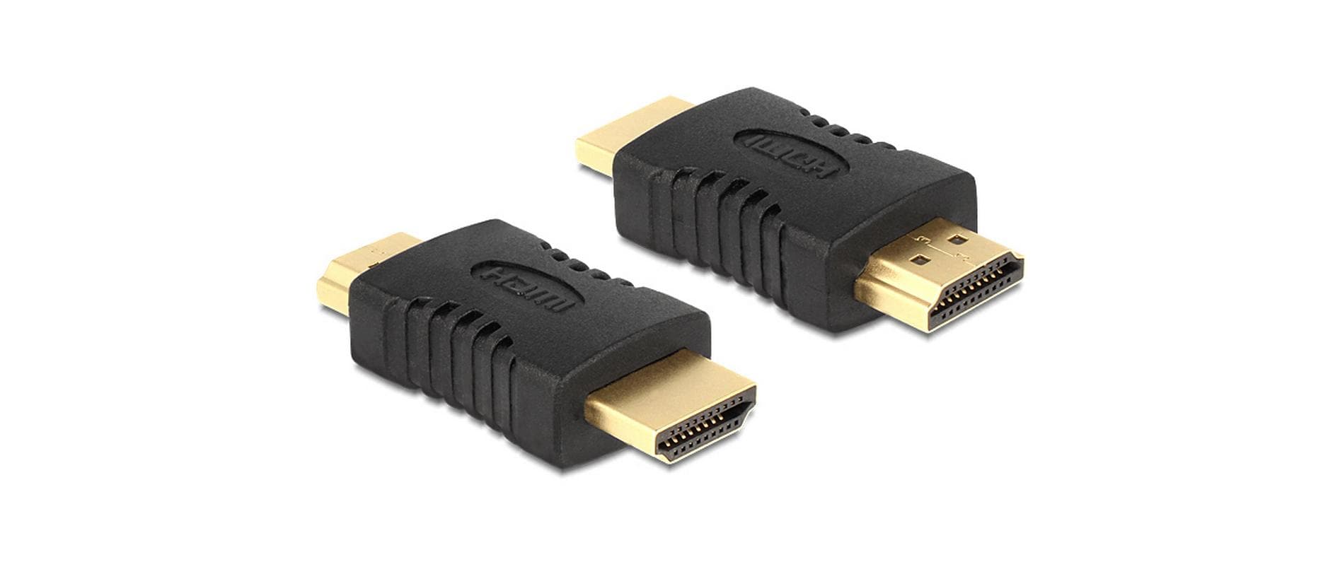 Delock Adapter HDMI-A zu HDMI-A Stecker/Stecker, Gender Changer