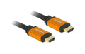 Delock High Speed HDMI Kabel 8K 60Hz 2m, gold