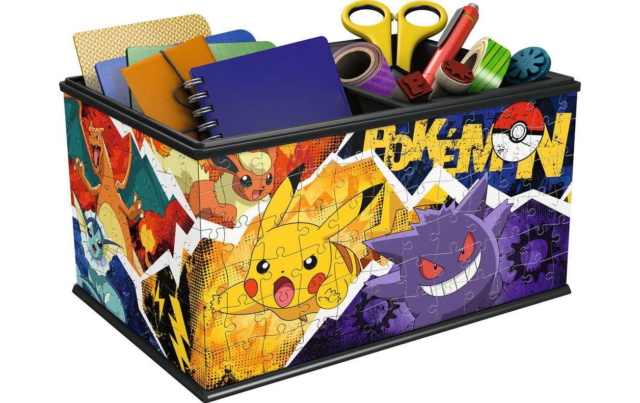 Puzzle Aufbewahrungbox Pokémon  3D 216 Teile