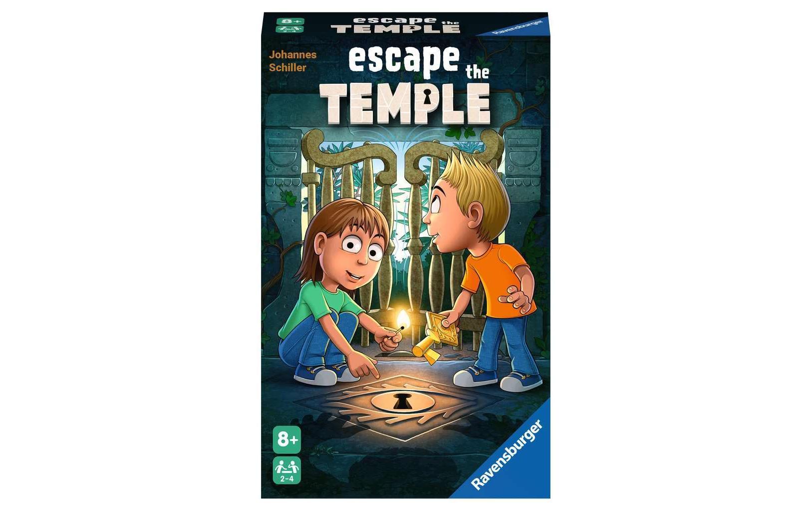 Brettspiel Escape the Temple Alter ab: 8+