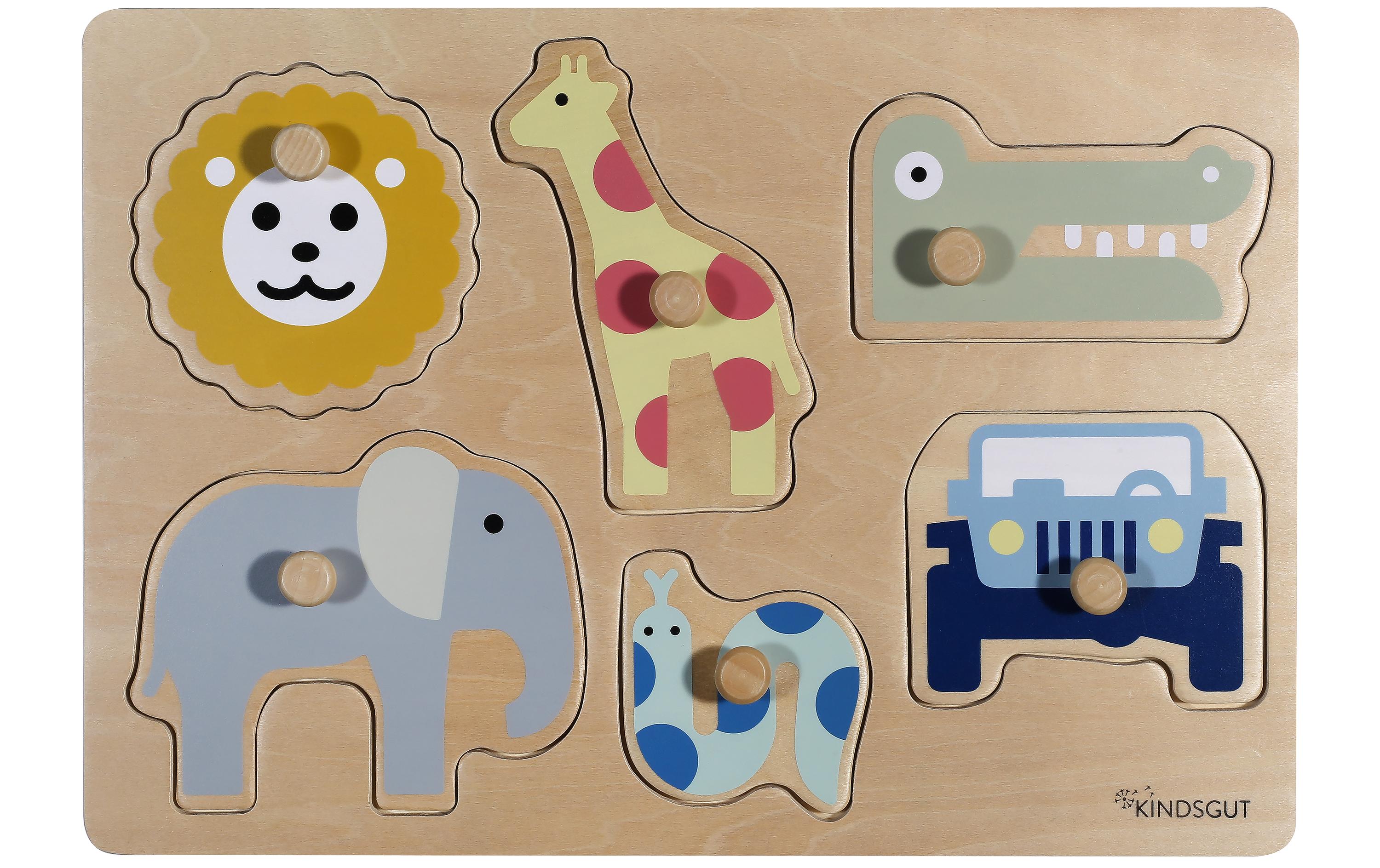 Kindsgut Steckpuzzle Safari